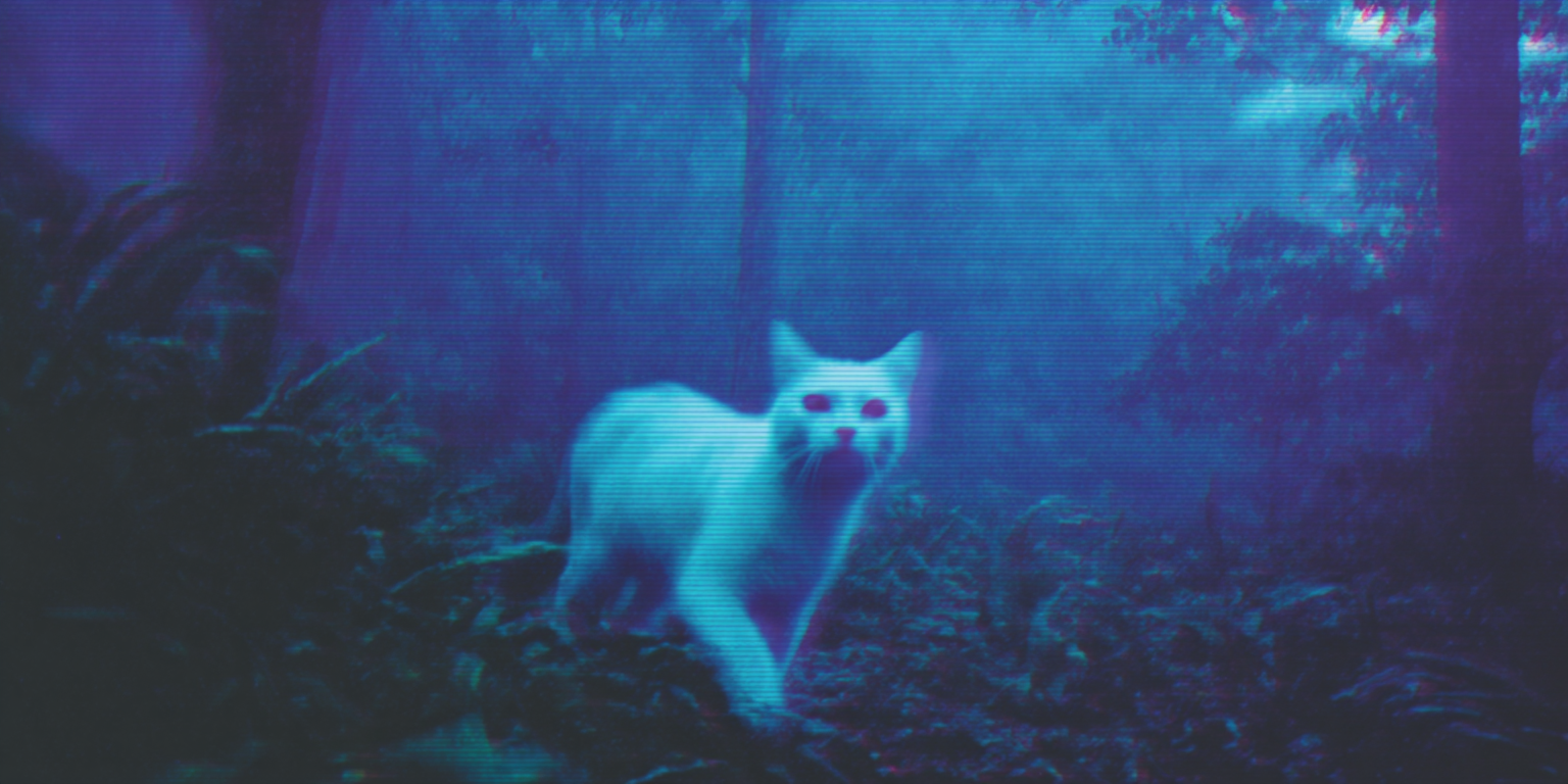 BRSK GENE - Gato em floresta azul